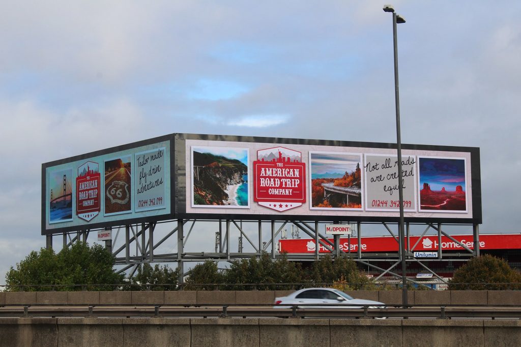 Motorway Advertising Screen