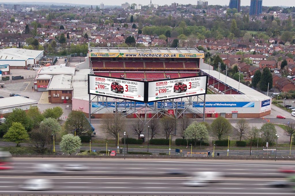 Walsall motorway advertising screens Walsall motorway advertising screens